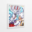 La Bestia y el Dios Sol - Sae Art | Cuadro decorativo de Canvas Lab
