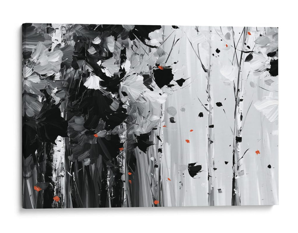 Bosque con hojas oscuras - DIEGO D L | Cuadro decorativo de Canvas Lab