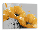 Girasoles en fondo blanco - DIEGO D L | Cuadro decorativo de Canvas Lab