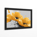 Girasoles en fondo blanco - DIEGO D L | Cuadro decorativo de Canvas Lab