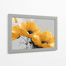 Girasoles en fondo blanco - DIEGO D L | Cuadro decorativo de Canvas Lab
