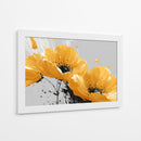 Girasoles en fondo blanco - DIEGO D L | Cuadro decorativo de Canvas Lab