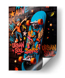 Alma Urbana - Puffy Design | Cuadro decorativo de Canvas Lab