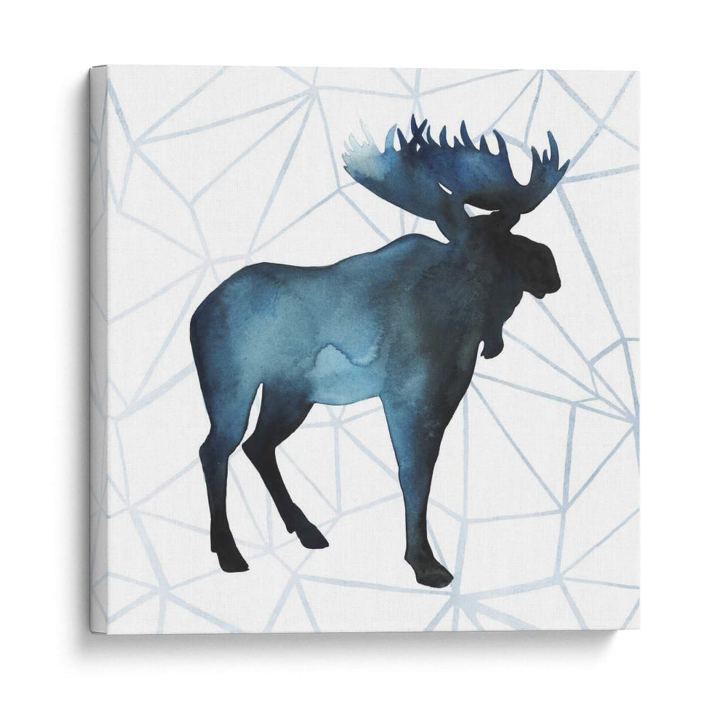 Siluetas De Animales Iii - Grace Popp | Cuadro decorativo de Canvas Lab