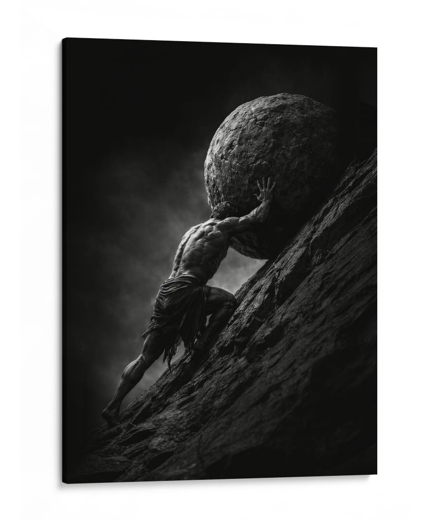Voluntad Indomable - Puffy Design | Cuadro decorativo de Canvas Lab