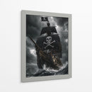 Leyenda de la Bandera Negra - Puffy Design | Cuadro decorativo de Canvas Lab