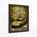 Yellow Apex - Puffy Design | Cuadro decorativo de Canvas Lab