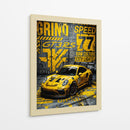 Yellow Apex - Puffy Design | Cuadro decorativo de Canvas Lab