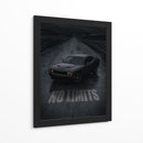 Midnight Beast - Puffy Design | Cuadro decorativo de Canvas Lab