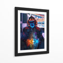 Hechicero Ciber - Puffy Design | Cuadro decorativo de Canvas Lab