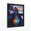 Hechicero Ciber - Puffy Design | Cuadro decorativo de Canvas Lab
