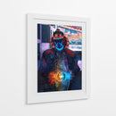 Hechicero Ciber - Puffy Design | Cuadro decorativo de Canvas Lab