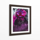 Fuego Purpúreo - Puffy Design | Cuadro decorativo de Canvas Lab