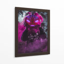 Fuego Purpúreo - Puffy Design | Cuadro decorativo de Canvas Lab