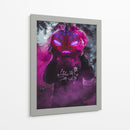 Fuego Purpúreo - Puffy Design | Cuadro decorativo de Canvas Lab