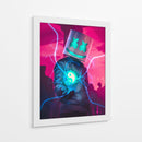 Electric Energy - Puffy Design | Cuadro decorativo de Canvas Lab