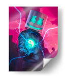 Electric Energy - Puffy Design | Cuadro decorativo de Canvas Lab