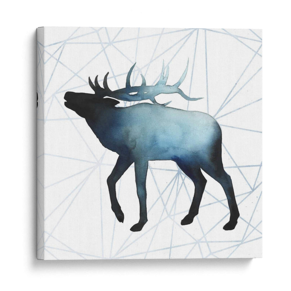 Siluetas De Animales Vi - Grace Popp | Cuadro decorativo de Canvas Lab