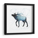 Siluetas De Animales Vi - Grace Popp | Cuadro decorativo de Canvas Lab