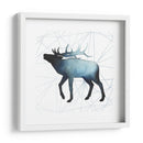 Siluetas De Animales Vi - Grace Popp | Cuadro decorativo de Canvas Lab