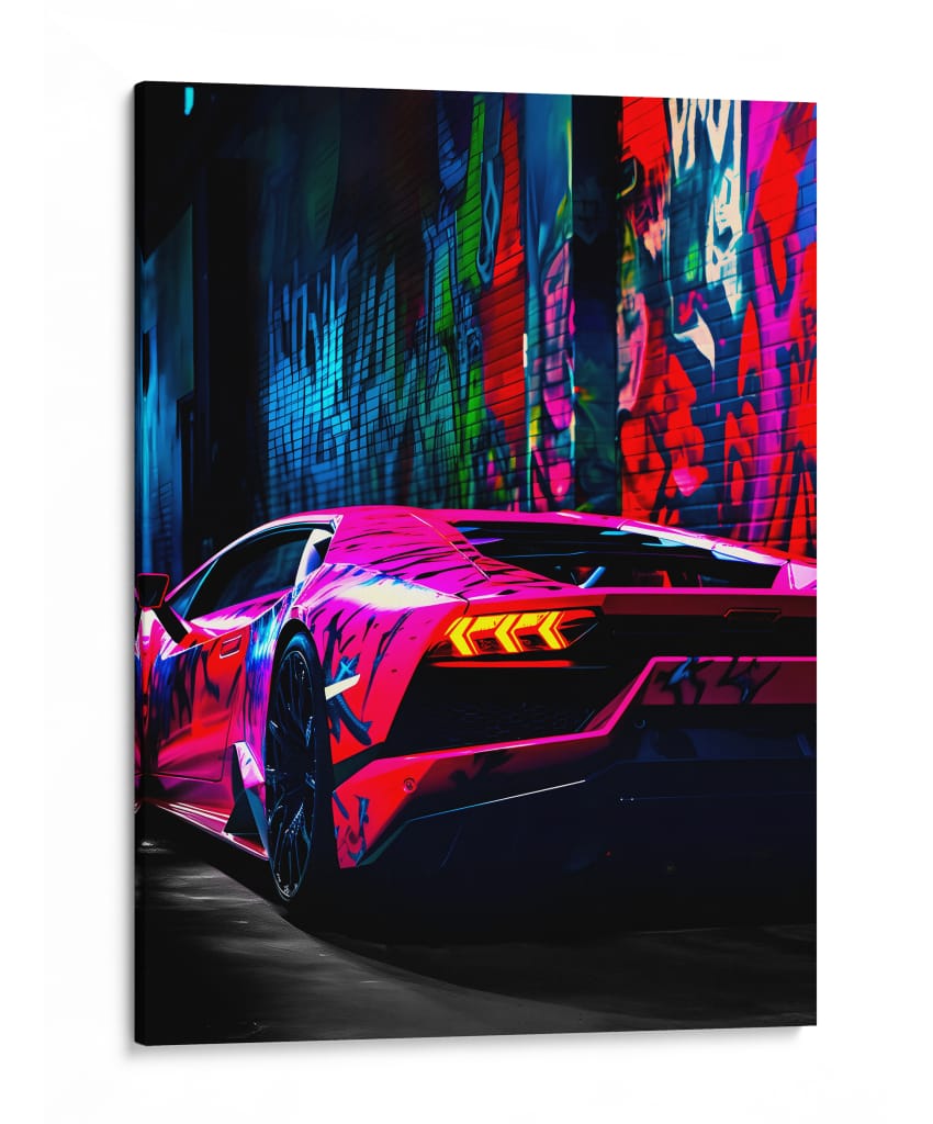 Subterráneo Neón - Sae Art | Cuadro decorativo de Canvas Lab