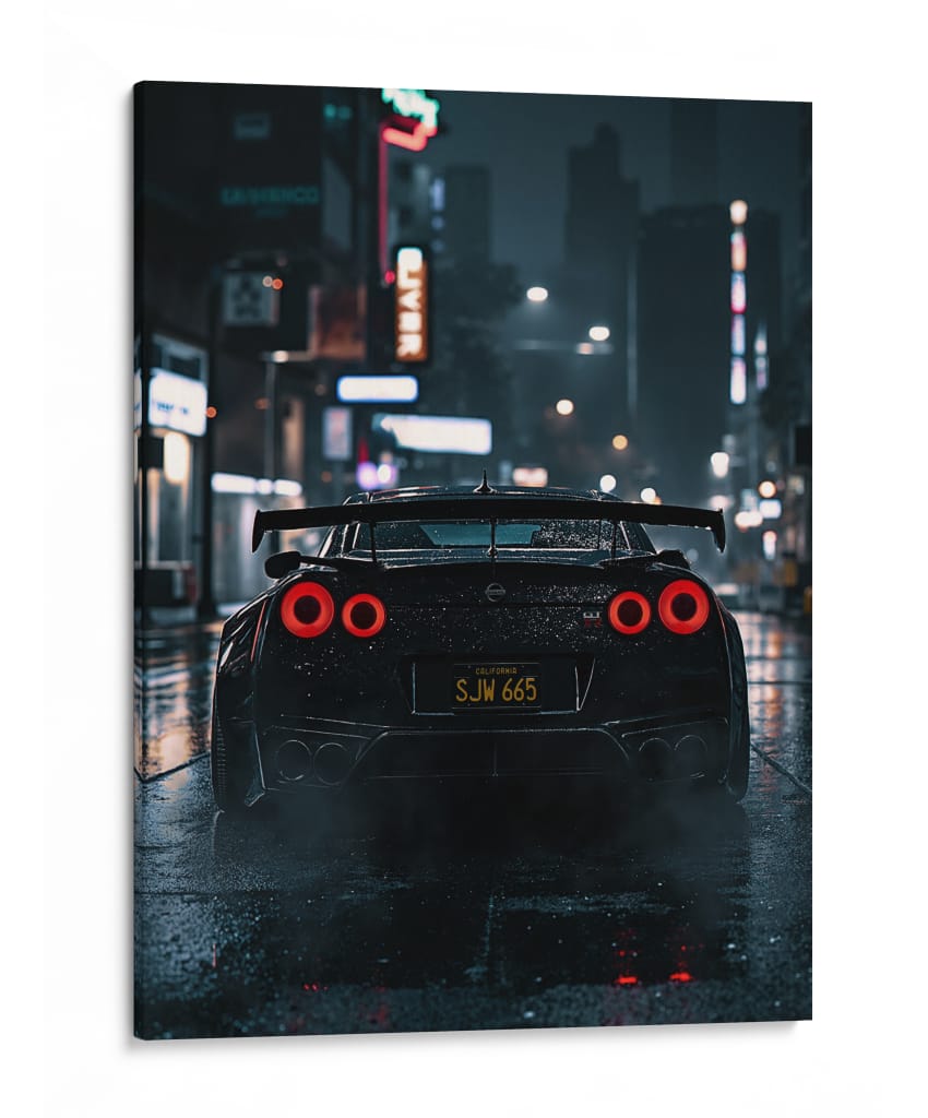 Godzilla Nocturno - Sae Art | Cuadro decorativo de Canvas Lab