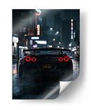 Godzilla Nocturno - Sae Art | Cuadro decorativo de Canvas Lab