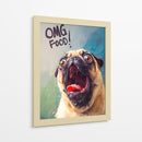 Pug Hambriento - Puffy Design | Cuadro decorativo de Canvas Lab
