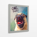 Pug Hambriento - Puffy Design | Cuadro decorativo de Canvas Lab