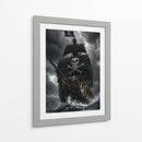 Barco Pirata - Puffy Design | Cuadro decorativo de Canvas Lab