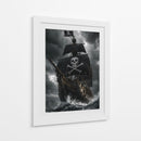 Barco Pirata - Puffy Design | Cuadro decorativo de Canvas Lab
