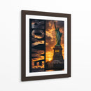 Atardecer en Liberty - Puffy Design | Cuadro decorativo de Canvas Lab