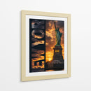 Atardecer en Liberty - Puffy Design | Cuadro decorativo de Canvas Lab
