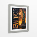 Atardecer en Liberty - Puffy Design | Cuadro decorativo de Canvas Lab