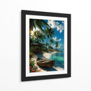 Paraíso Tropical - Puffy Design | Cuadro decorativo de Canvas Lab