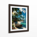 Paraíso Tropical - Puffy Design | Cuadro decorativo de Canvas Lab