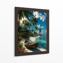 Paraíso Tropical - Puffy Design | Cuadro decorativo de Canvas Lab