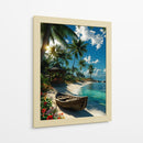 Paraíso Tropical - Puffy Design | Cuadro decorativo de Canvas Lab