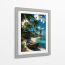 Paraíso Tropical - Puffy Design | Cuadro decorativo de Canvas Lab