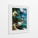 Paraíso Tropical - Puffy Design | Cuadro decorativo de Canvas Lab