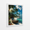 Paraíso Tropical - Puffy Design | Cuadro decorativo de Canvas Lab