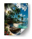 Paraíso Tropical - Puffy Design | Cuadro decorativo de Canvas Lab