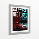 GTR Ciberpunk - Puffy Design | Cuadro decorativo de Canvas Lab