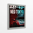 GTR Ciberpunk - Puffy Design | Cuadro decorativo de Canvas Lab