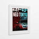 GTR Ciberpunk - Puffy Design | Cuadro decorativo de Canvas Lab