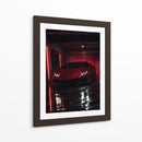 Lamborghini Rojo Neón - Puffy Design | Cuadro decorativo de Canvas Lab
