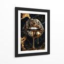 Dinero de Oro Goteando - Puffy Design | Cuadro decorativo de Canvas Lab