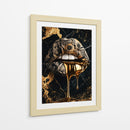 Dinero de Oro Goteando - Puffy Design | Cuadro decorativo de Canvas Lab