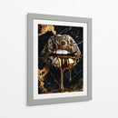Dinero de Oro Goteando - Puffy Design | Cuadro decorativo de Canvas Lab