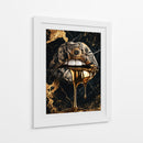 Dinero de Oro Goteando - Puffy Design | Cuadro decorativo de Canvas Lab